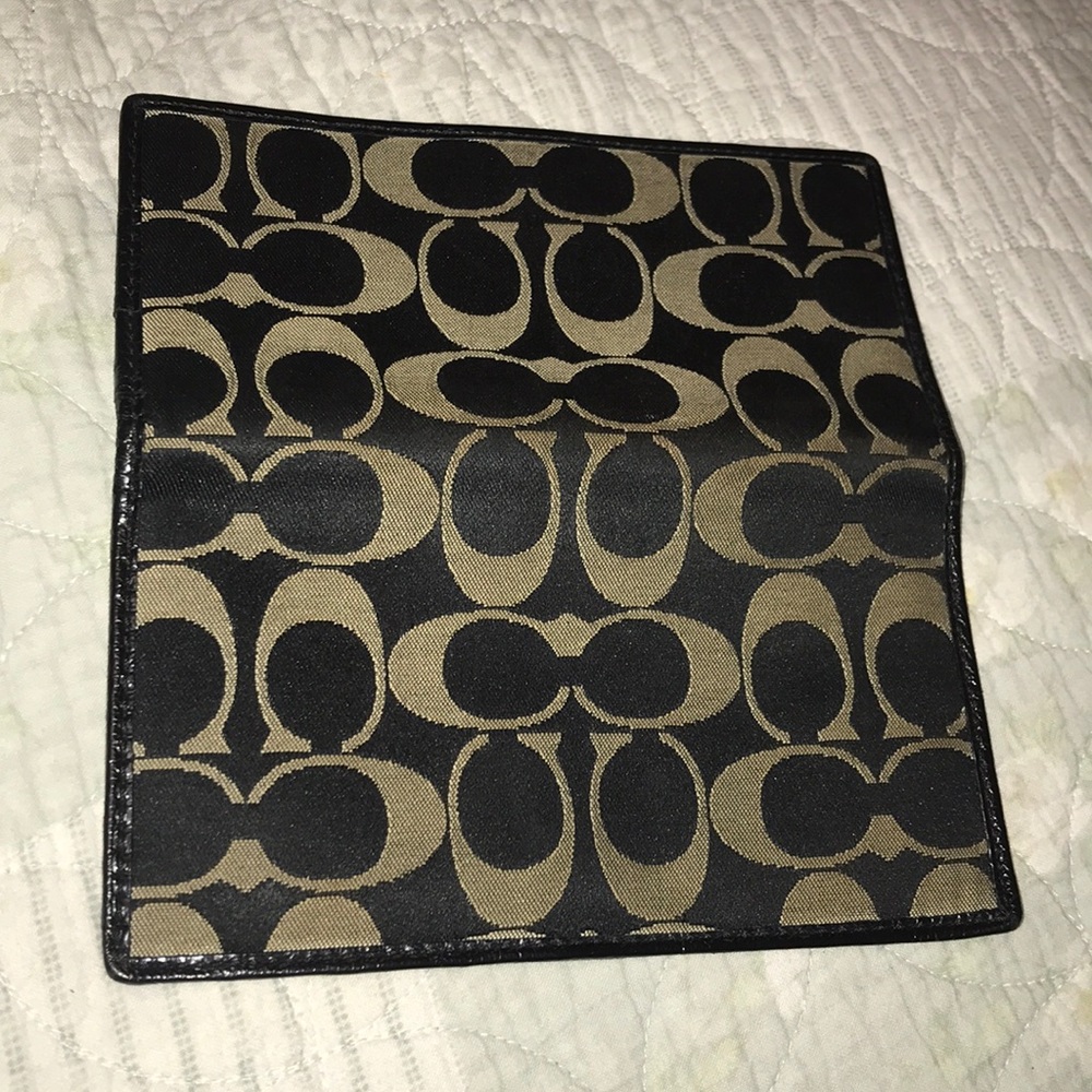 Coach Checkbook holder